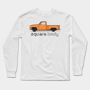 Orange Truck Long Sleeve T-Shirt